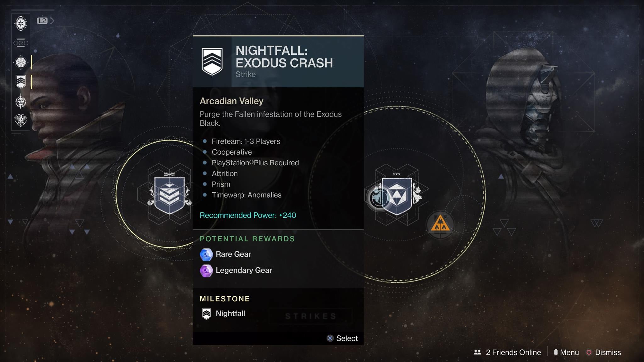 Destiny 2 weekly reset for September 19 Nightfall, Challenges